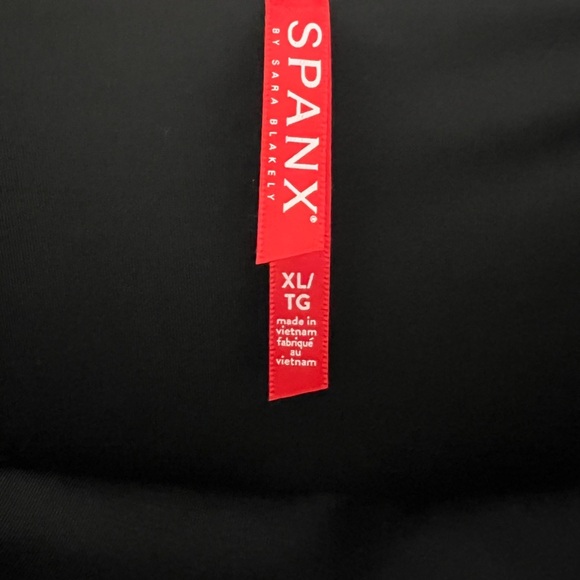SPANX Black Faux Leather Leggings - Picture 9 of 11